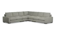 Edgewater Delray Pewter Large Two-arm Sectional