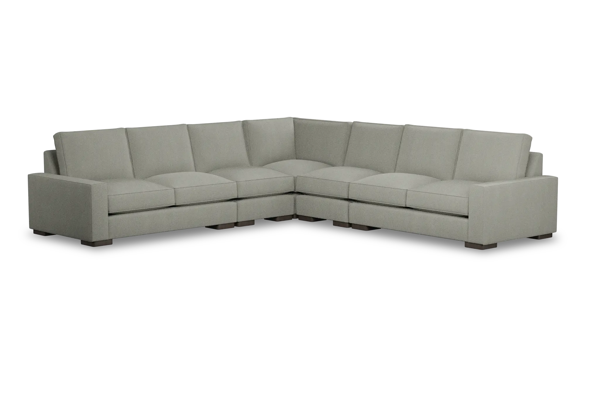 Edgewater Delray Pewter Large Two-arm Sectional Edgewater Delray Pewter Large Two-arm Sectional