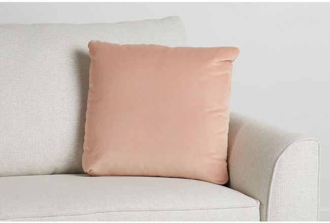 Joya Light Pink 18" Accent Pillow