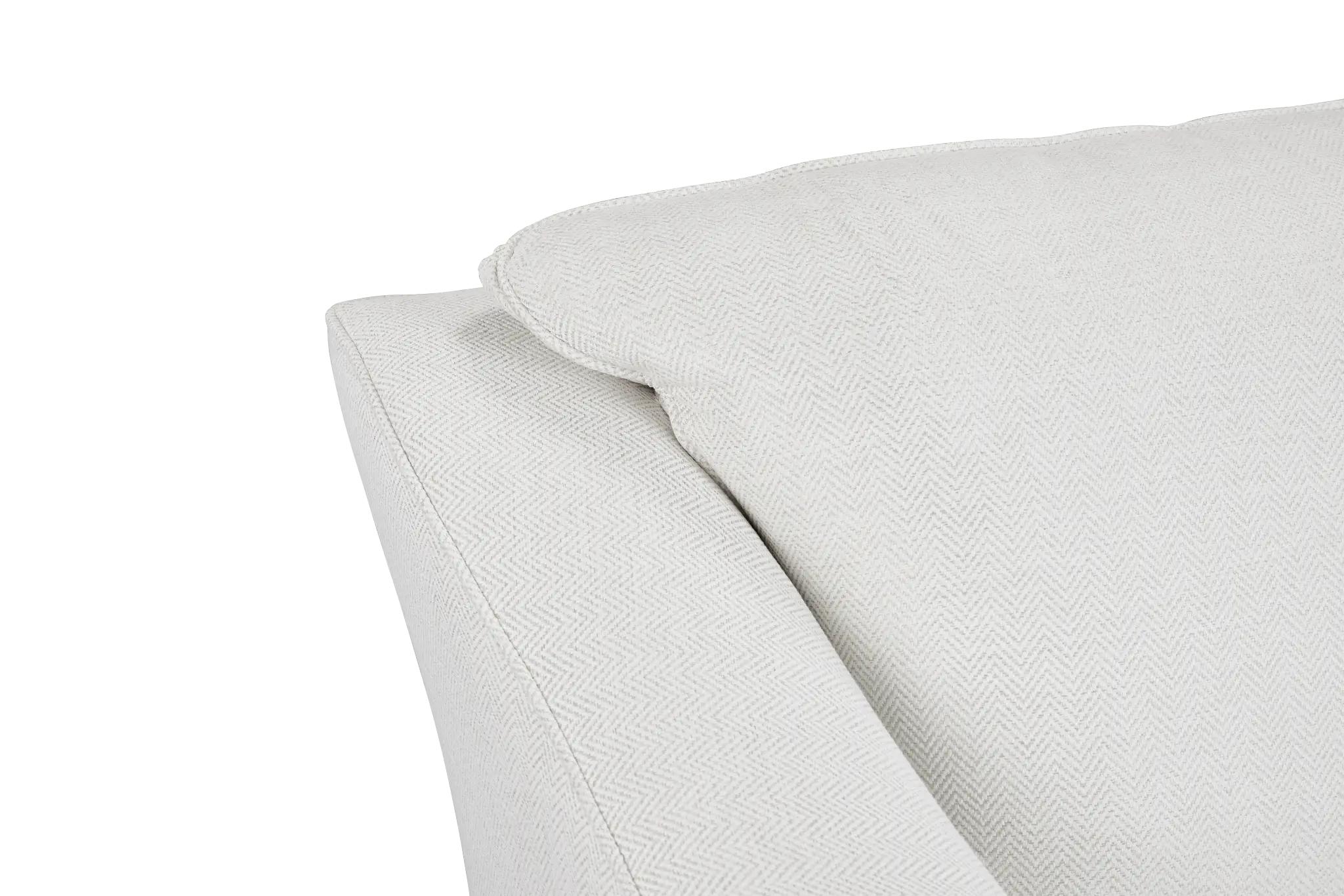 Avery White Fabric Loveseat Avery White Fabric Loveseat