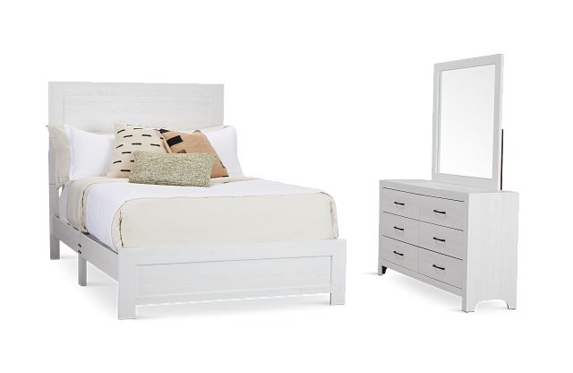 Ollie White Panel Bedroom