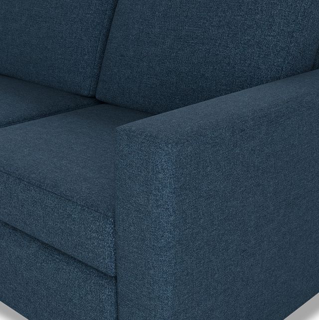 Citymod Blue Fabric Medium Two-arm Sectional