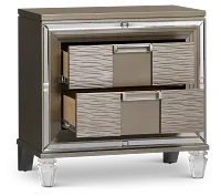 Vegas Gray Nightstand