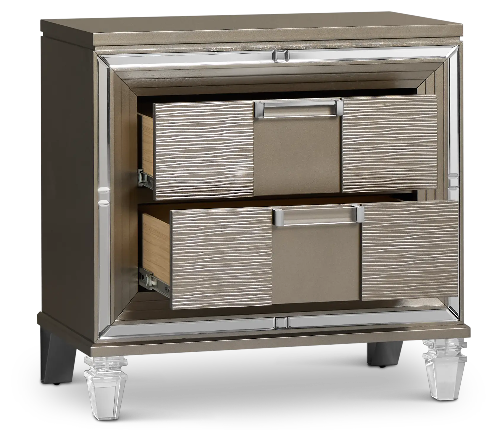 Vegas Gray Nightstand Vegas Gray Nightstand