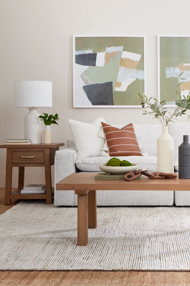 Provo Mid Tone Rectangular Coffee Table