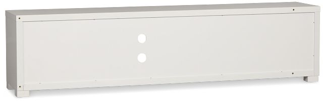Doral White 85" Tv Stand