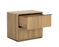 Delphi Light Tone Nightstand