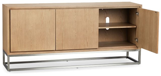 Haven Light Tone 3 Door Sideboard