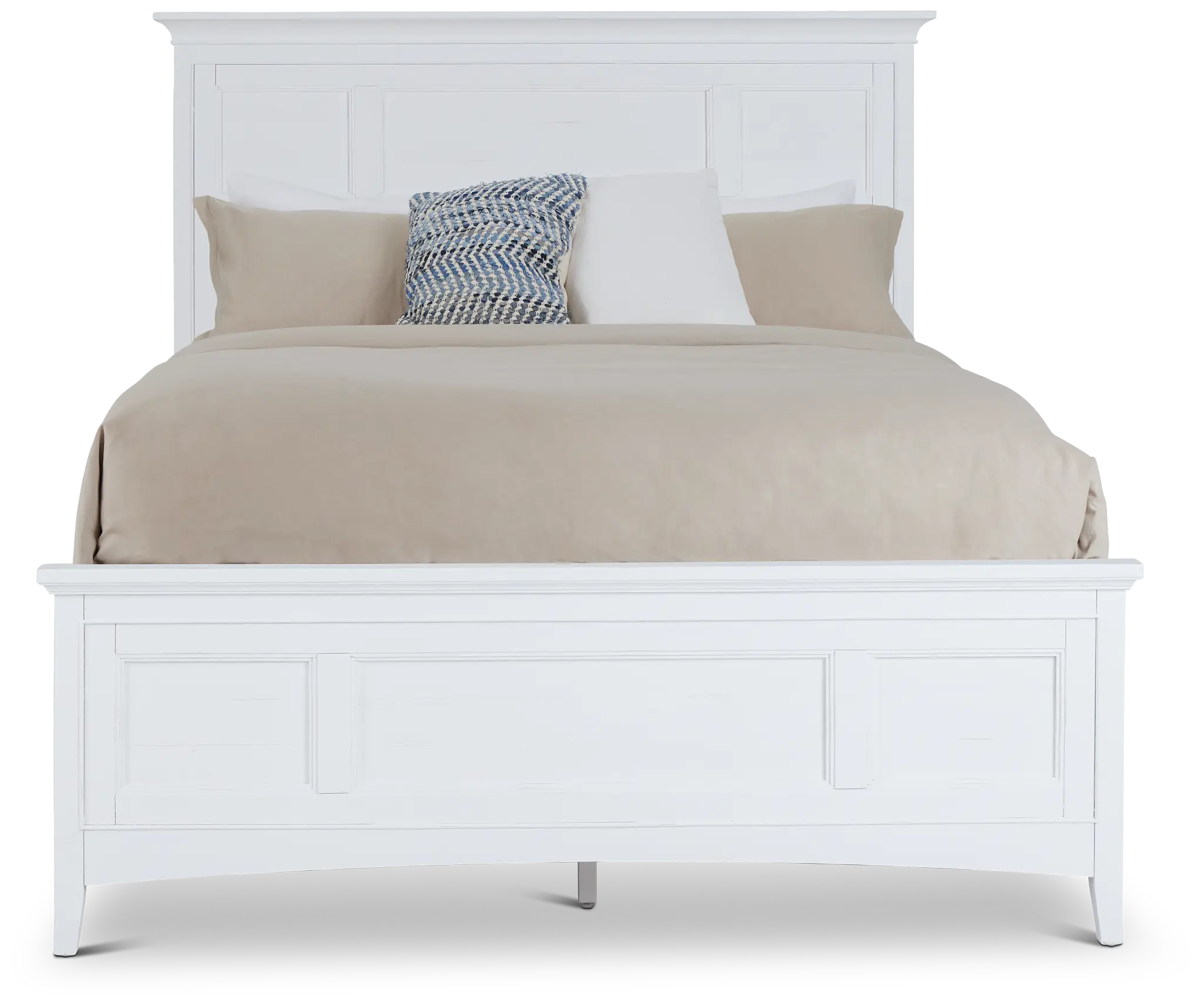 Heron Cove White Panel Bed Heron Cove White Panel Bed