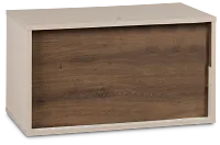 Brasilia Light Beige 1-drawer Nightstand