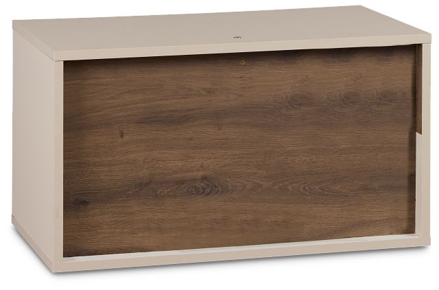 Brasilia Light Beige 1-drawer Nightstand