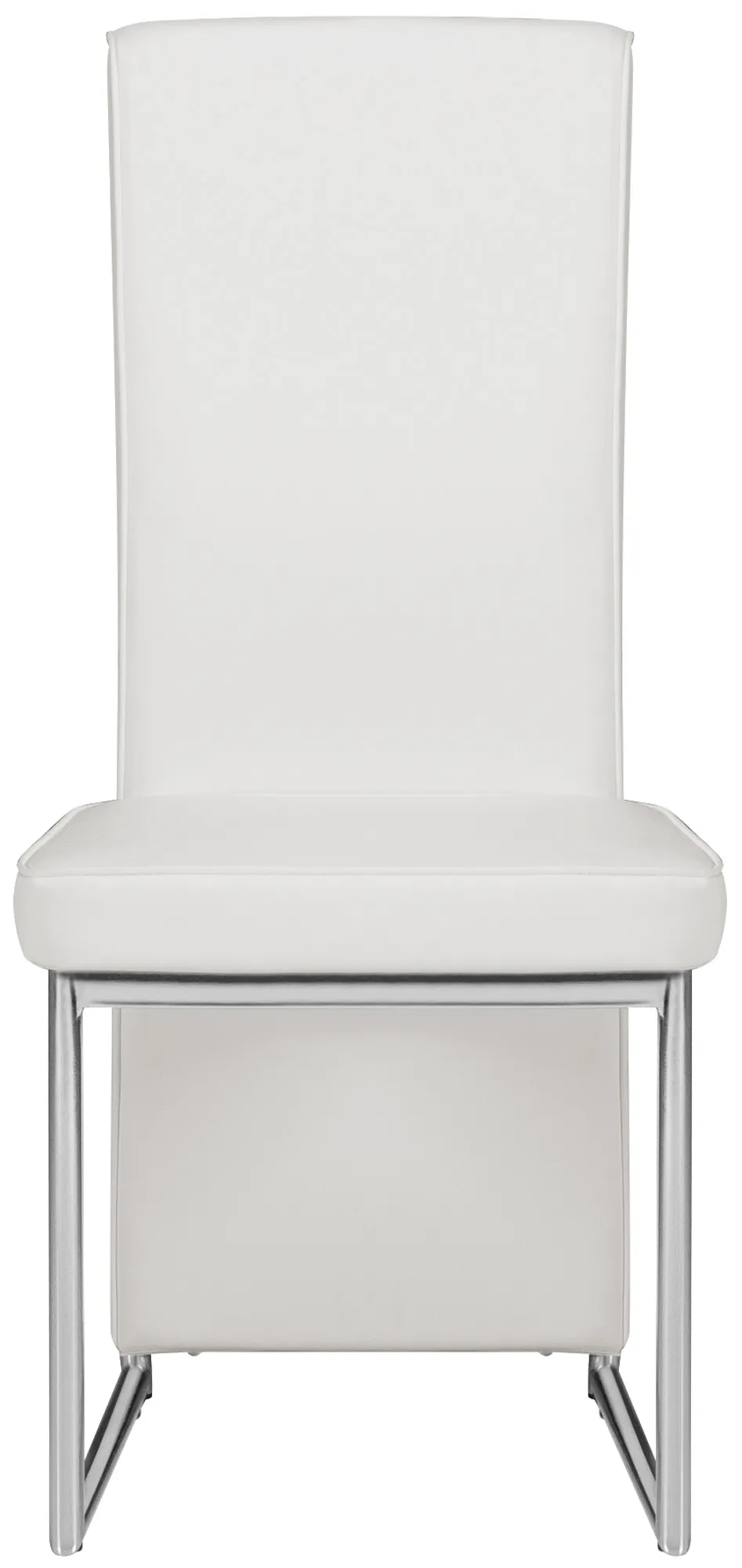 Paris White Upholstered Side Chair