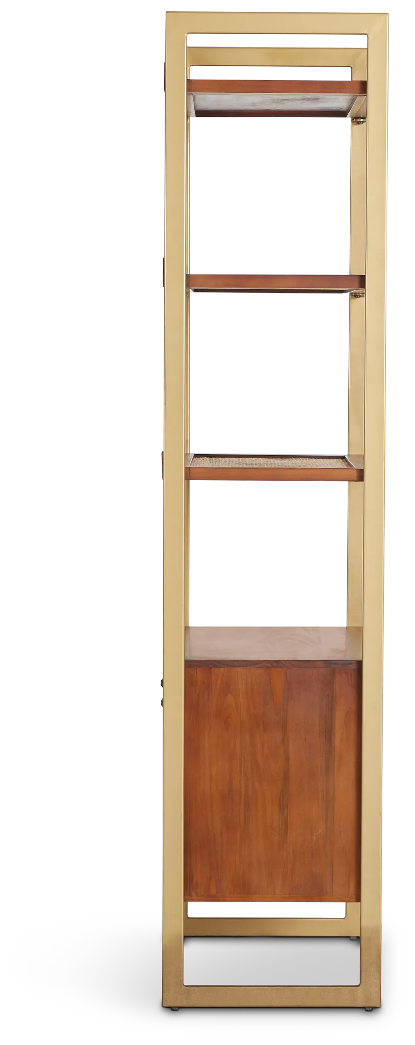 Briar Mid Tone Bookcase