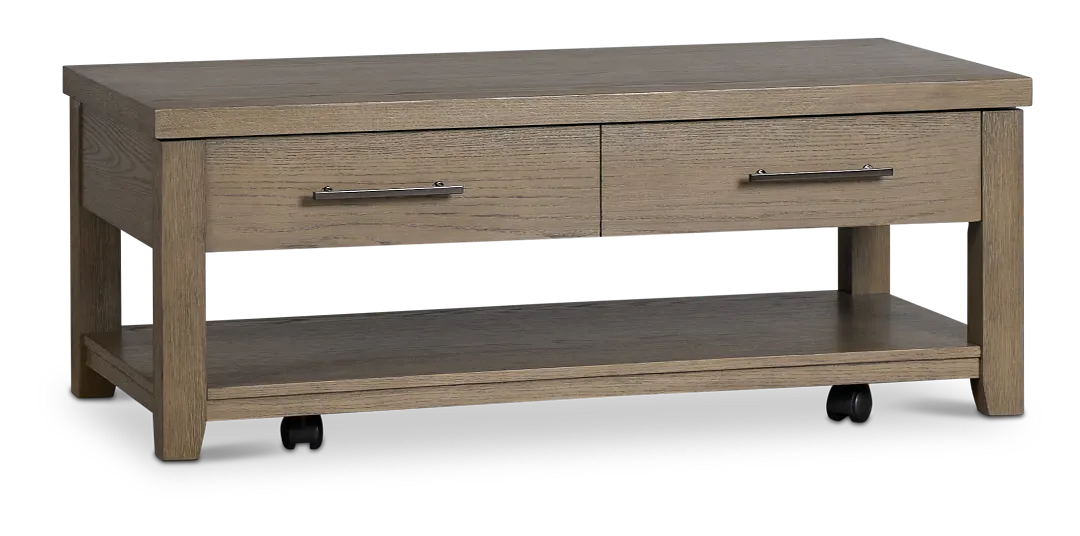 Alden Gray Rect Lift Coffee Table