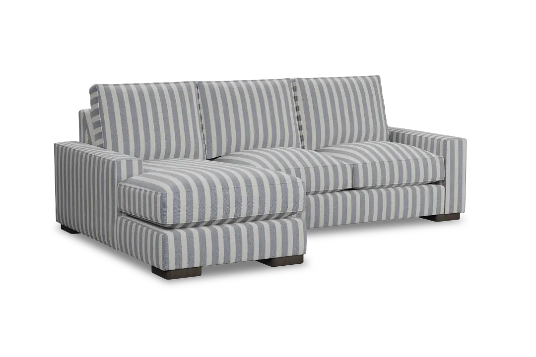 Edgewater Sea Lane Dark Blue Left Chaise Sectional Edgewater Sea Lane Dark Blue Left Chaise Sectional