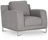 Wynn Light Gray Micro Chair