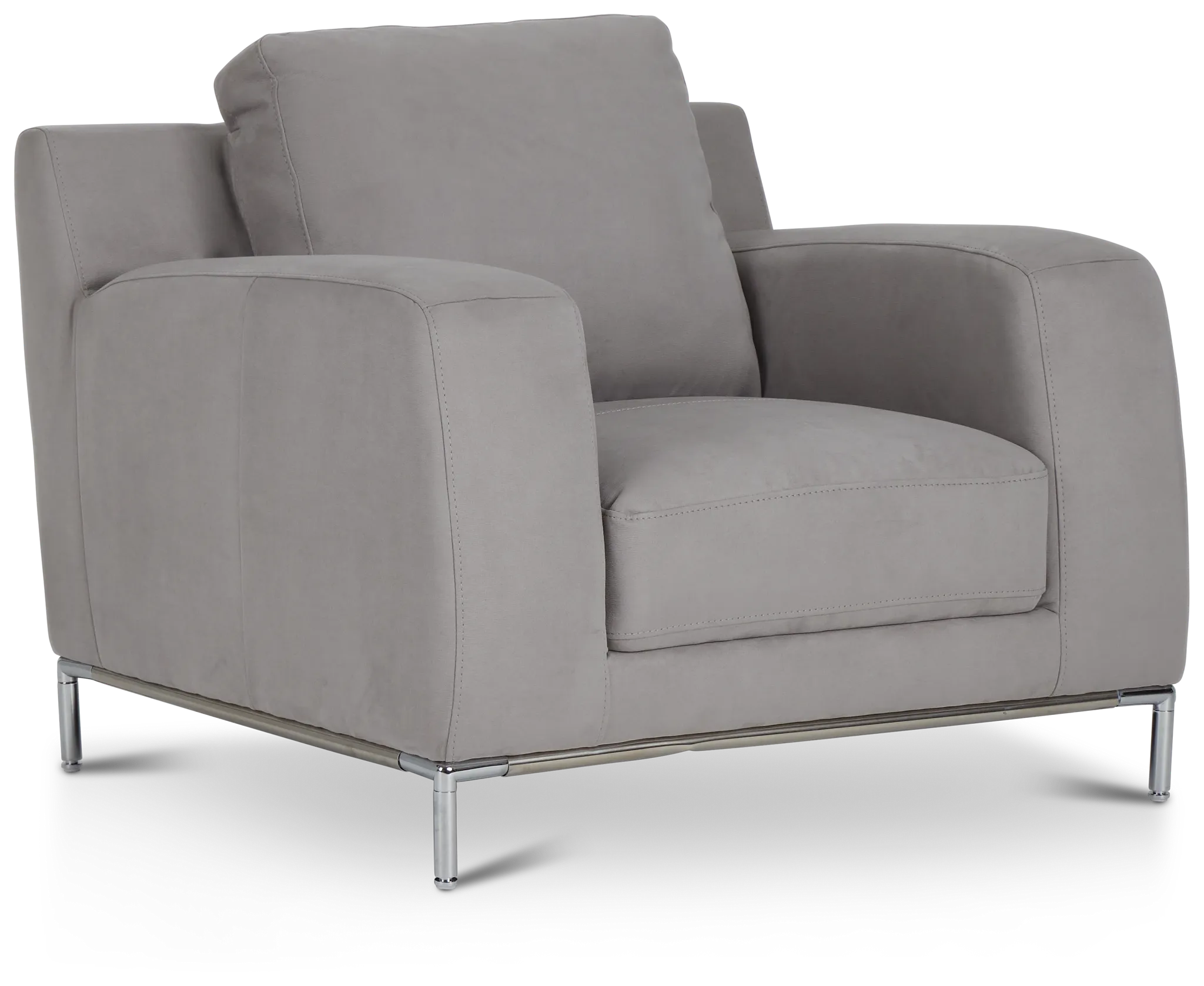 Wynn Light Gray Micro Chair