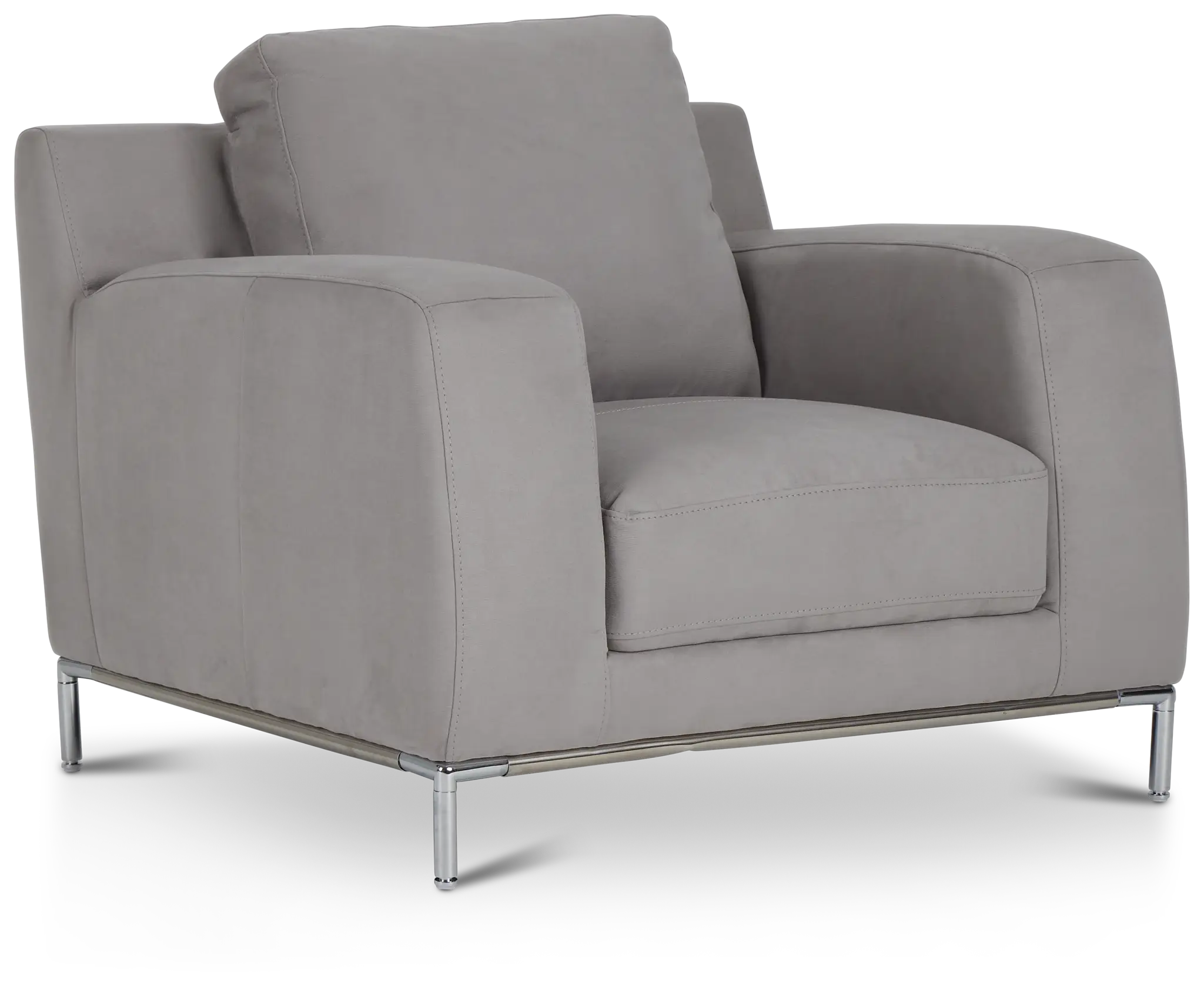 Wynn Light Gray Micro Chair Wynn Light Gray Micro Chair