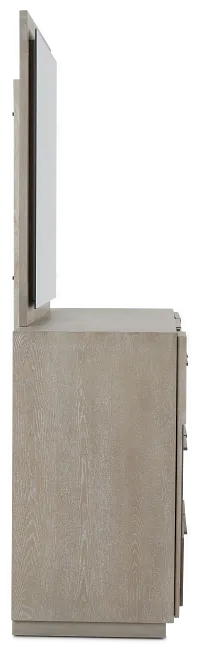 Destination Light Tone Door Dresser & Mirror