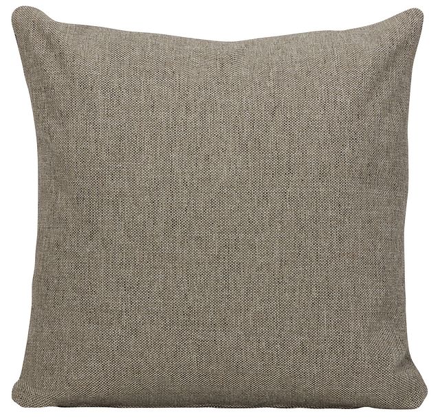 Asheville Brown Fabric Square Accent Pillow (0)
