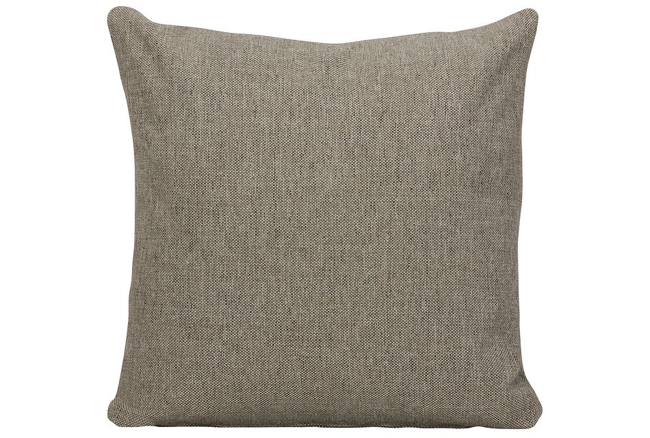 Asheville Brown Fabric Square Accent Pillow Home Accents Accent Pillows City Furniture