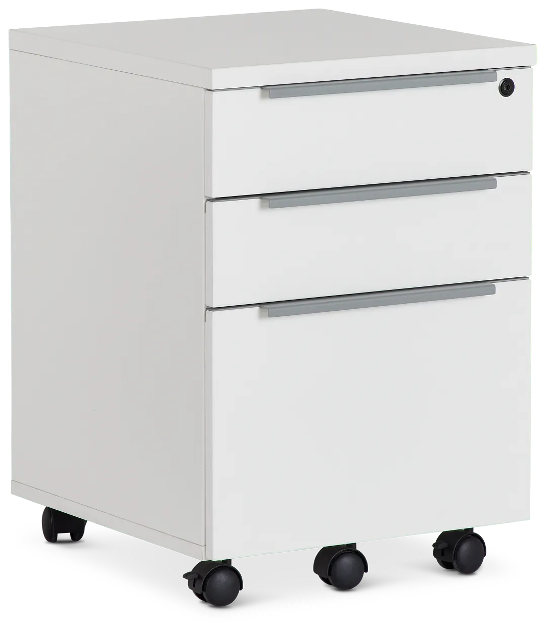 Clark White File Cabinet