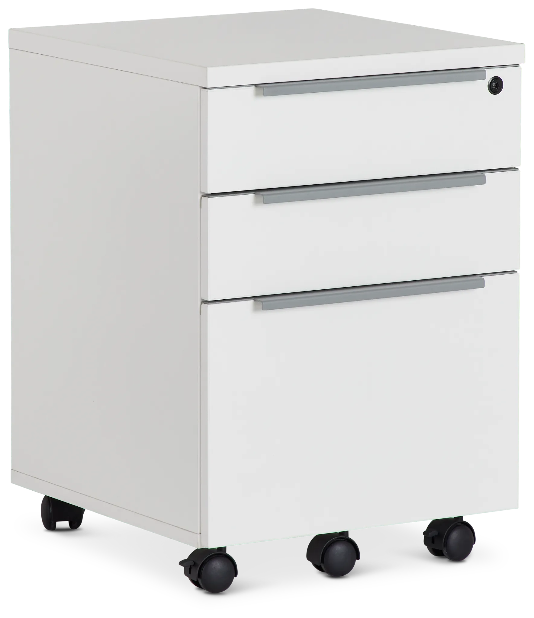 Clark White File Cabinet
