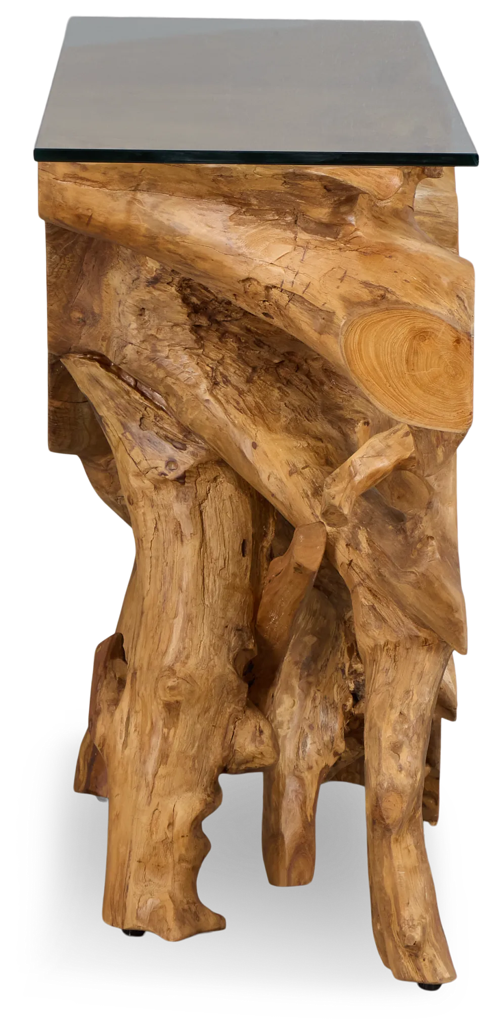 Haven Mid Tone Teak Console Table