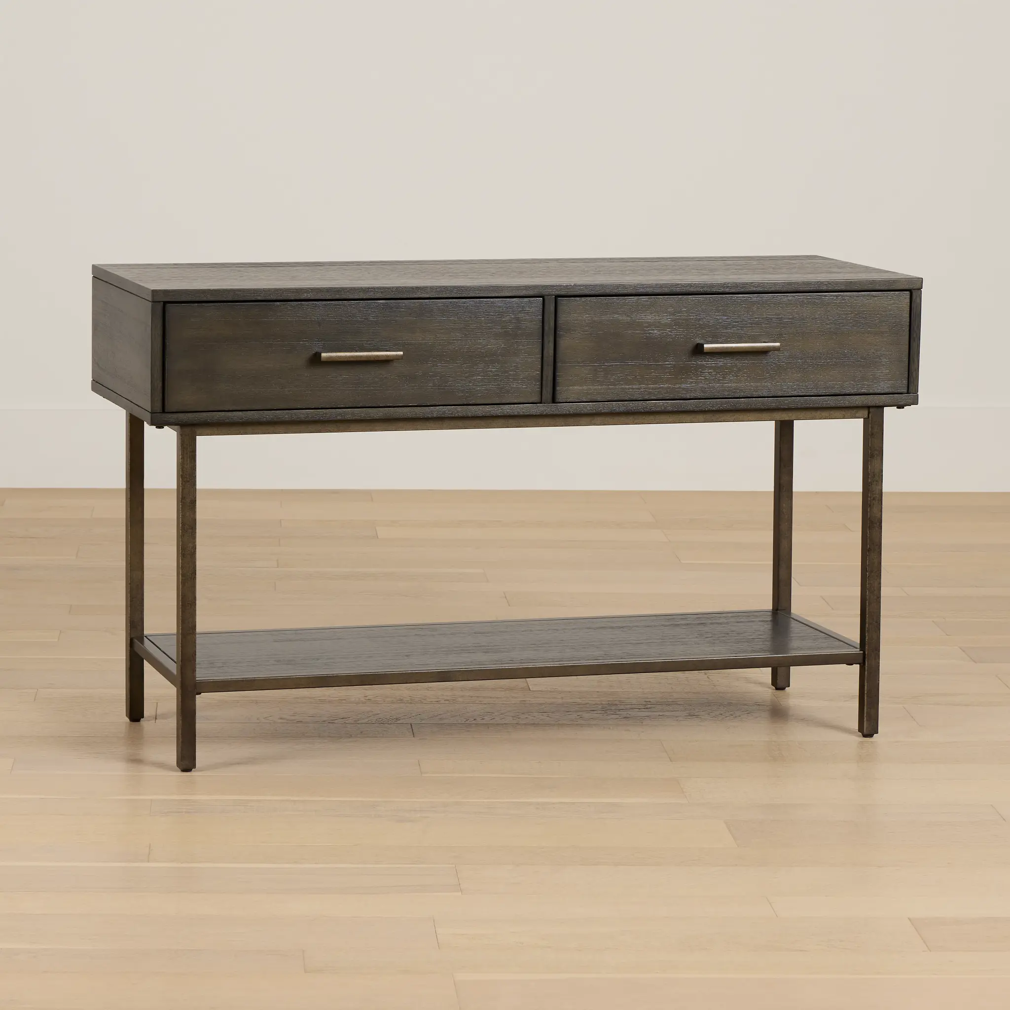 Fulton Dark Tone Wood Storage Sofa Table Fulton Dark Tone Wood Storage Sofa Table