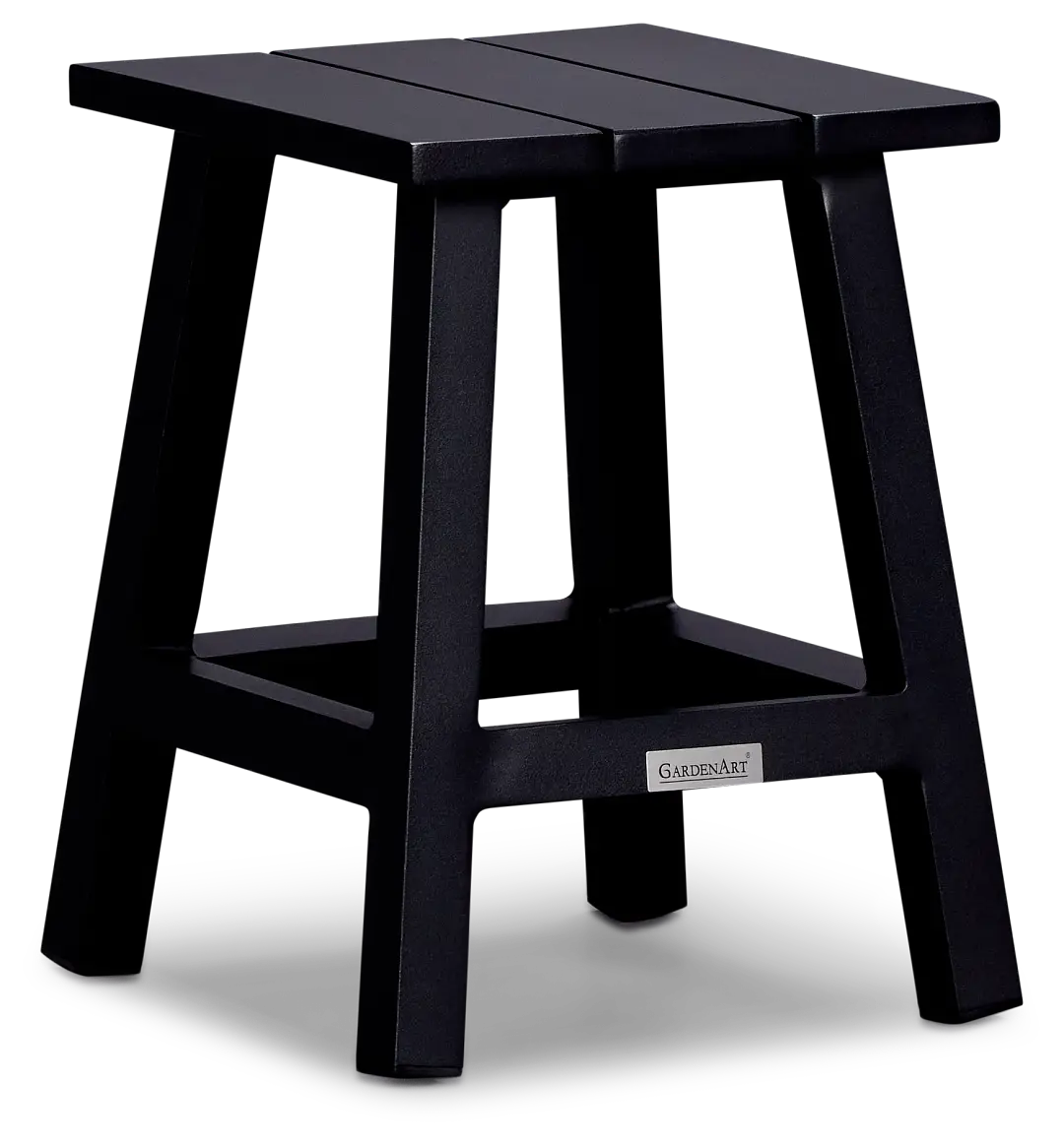 Barbados Black Square Accent Table Barbados Black Square Accent Table