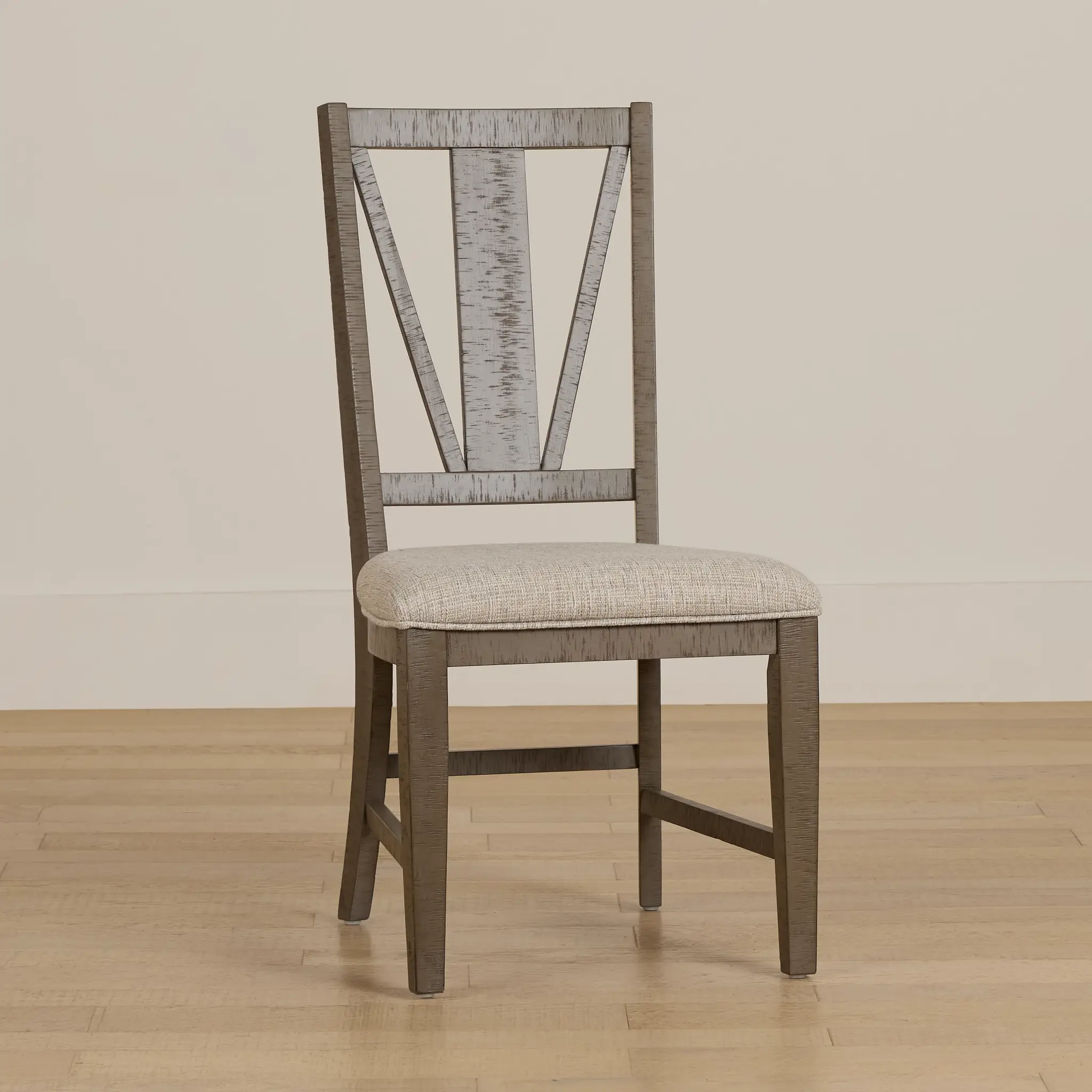 Heron Cove Light Tone Slat Side Chair Heron Cove Light Tone Slat Side Chair