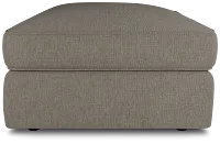 Siesta Elevation Khaki Fabric Ottoman