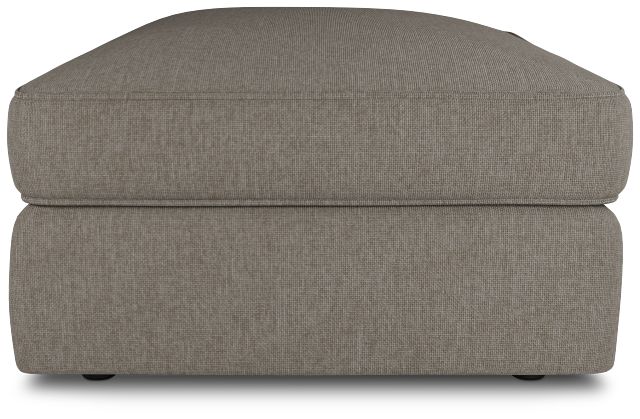 Siesta Elevation Khaki Fabric Ottoman