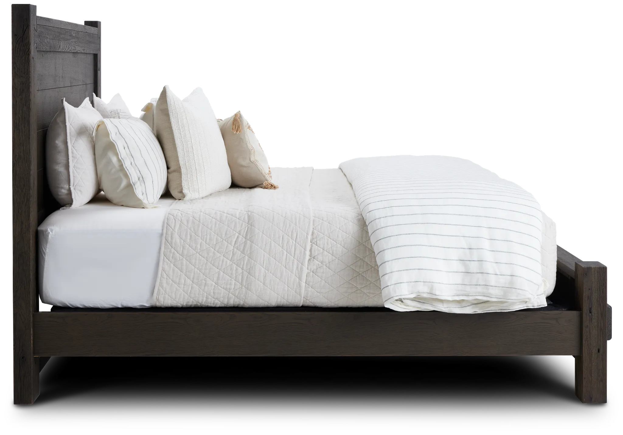 Salt Lake Dark Tone Platform Bed