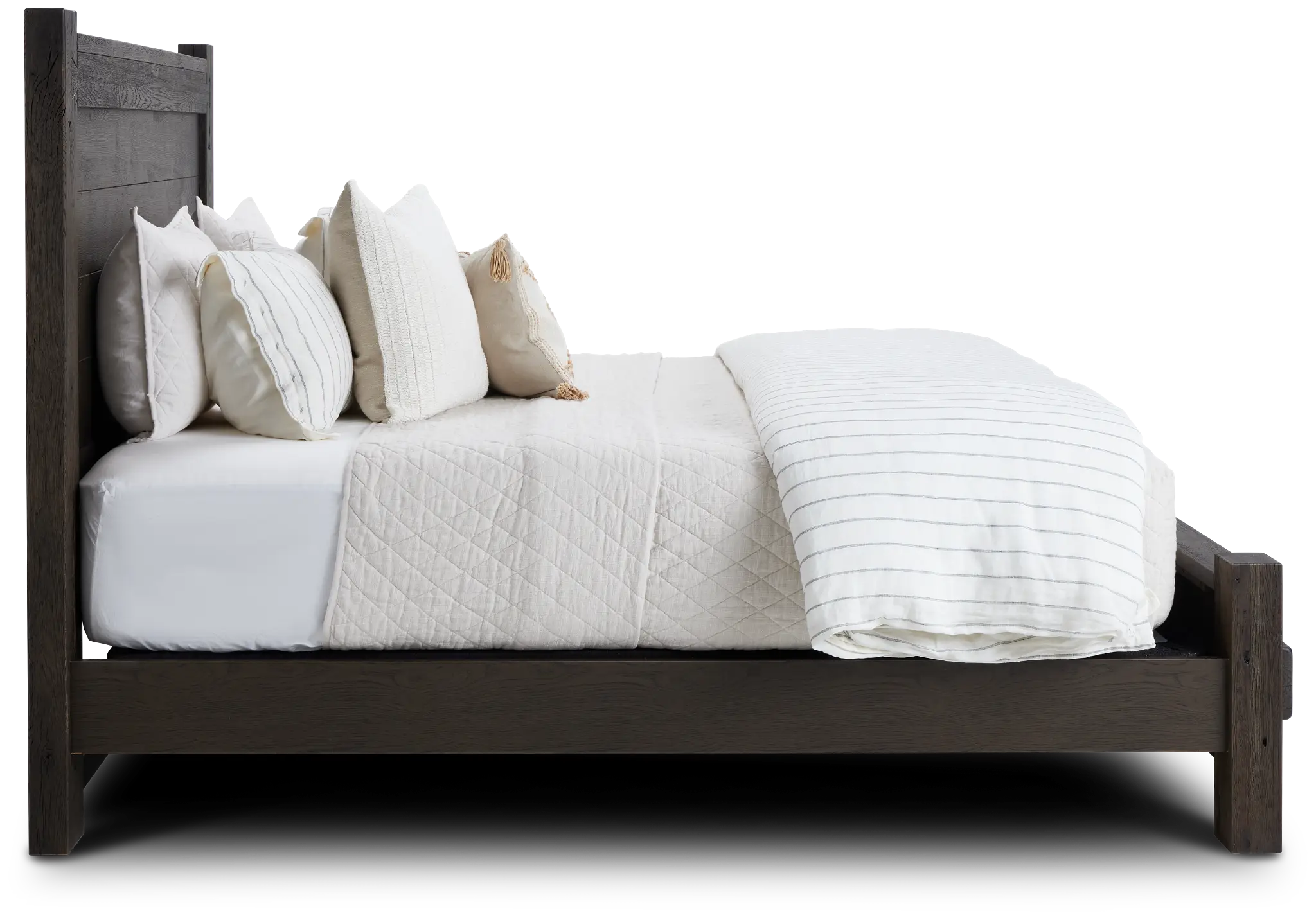 Salt Lake Dark Tone Platform Bed Salt Lake Dark Tone Platform Bed