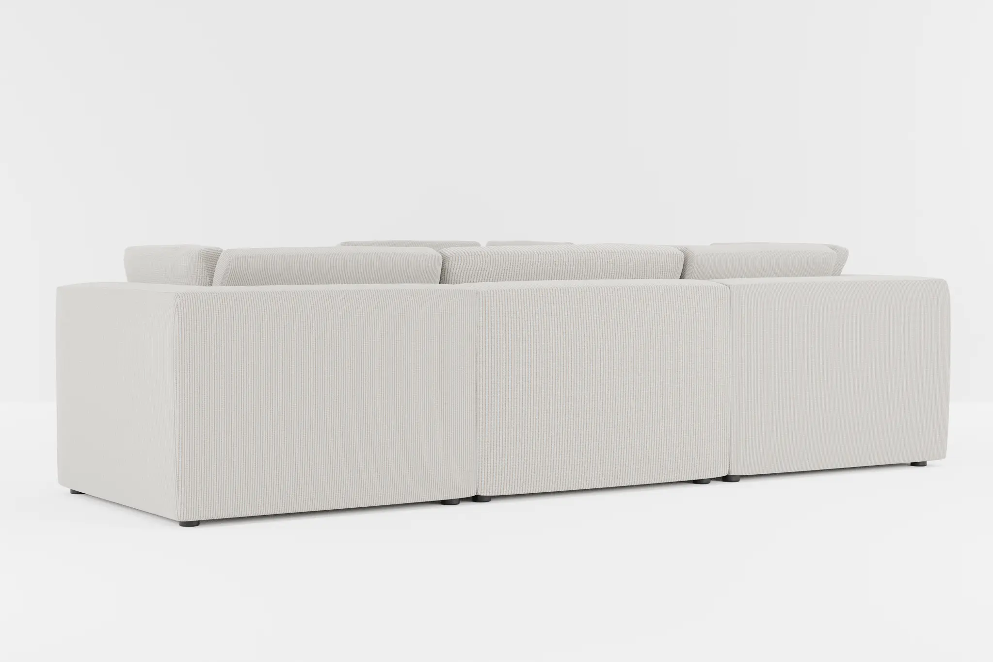 Destin Lucy Light Beige Fabric 5-piece Modular Sectional Destin Lucy Light Beige Fabric 5-piece Modular Sectional