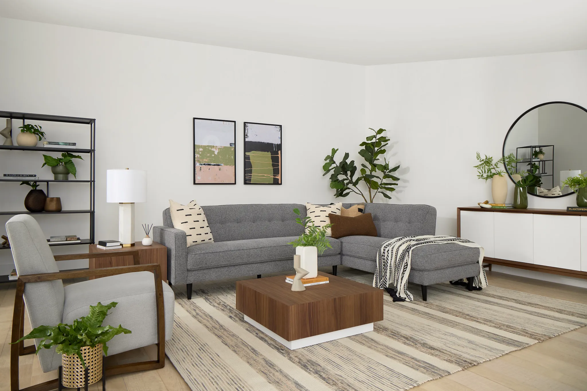 Flynn Mid Tone Credenza