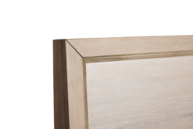 Rivercreek Gray Wood Panel Headboard