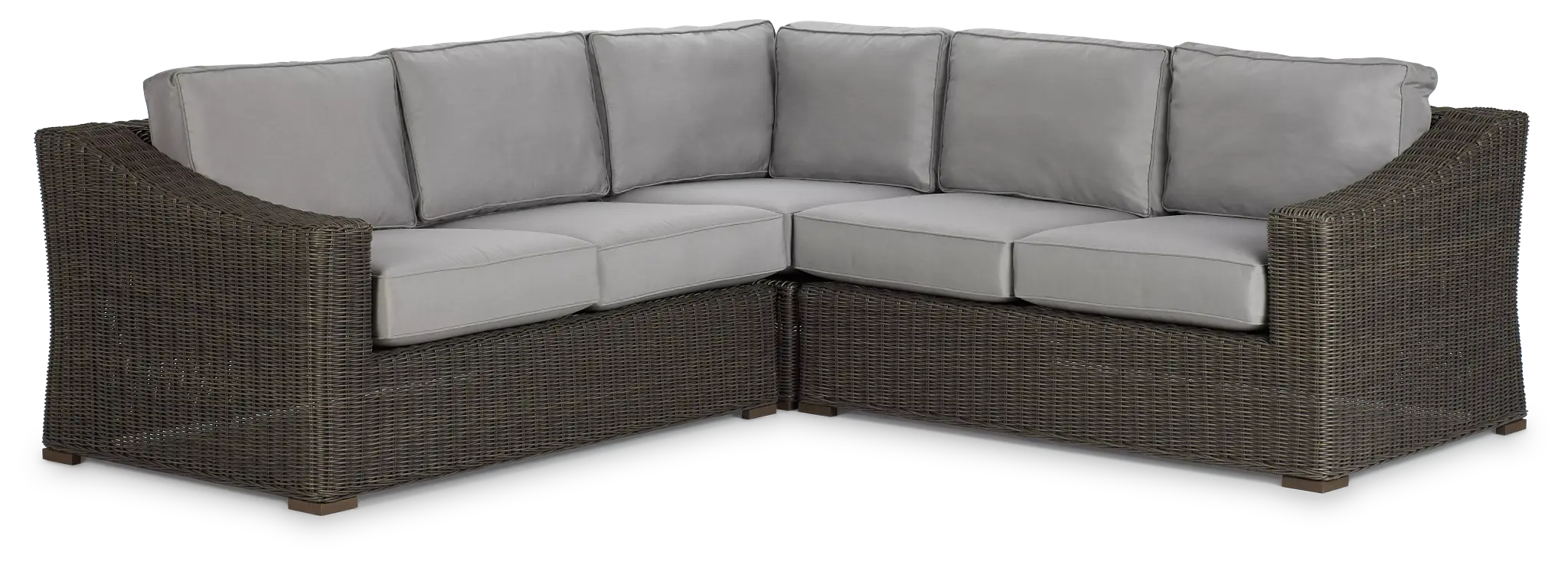 Canyon Gray Small Two-arm Sectional Canyon Gray Small Two-arm Sectional