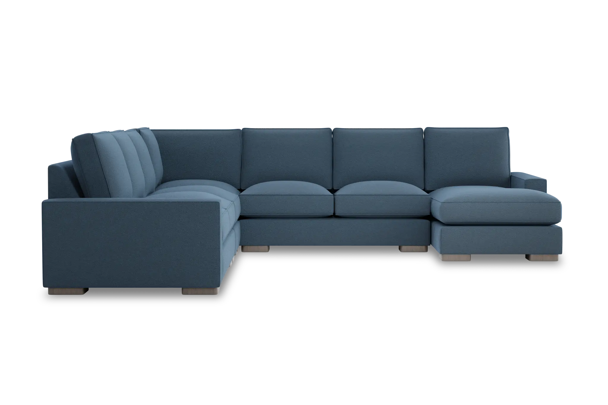 Edgewater Elite Blue Large Right Chaise Sectional Edgewater Elite Blue Large Right Chaise Sectional