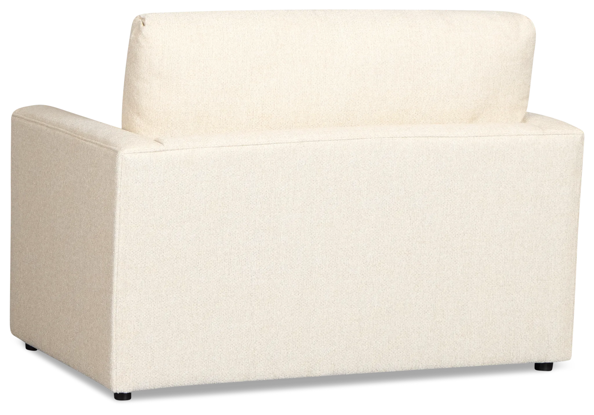 Maxwell Light Beige Fabric Oversized Chair