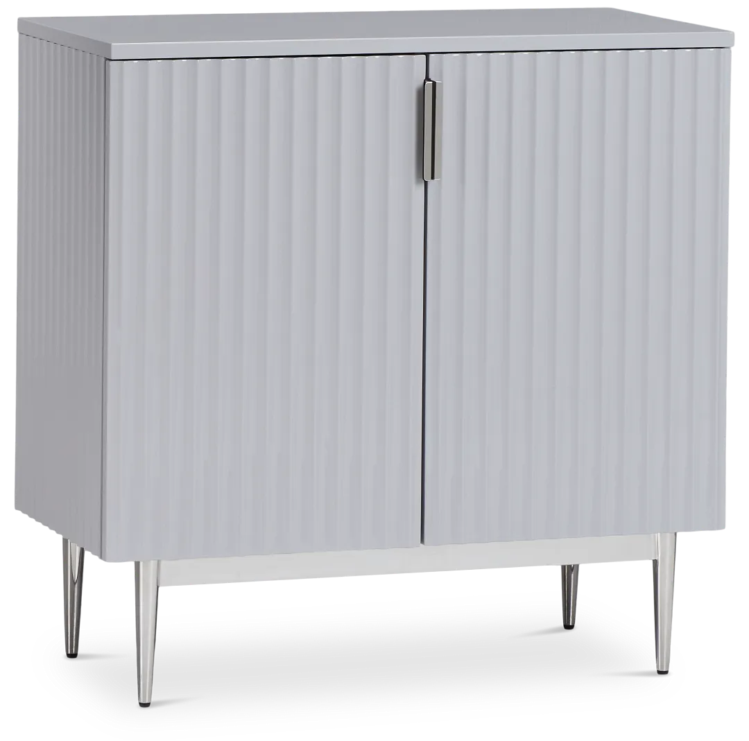 Surge Gray Two-door Cabinet