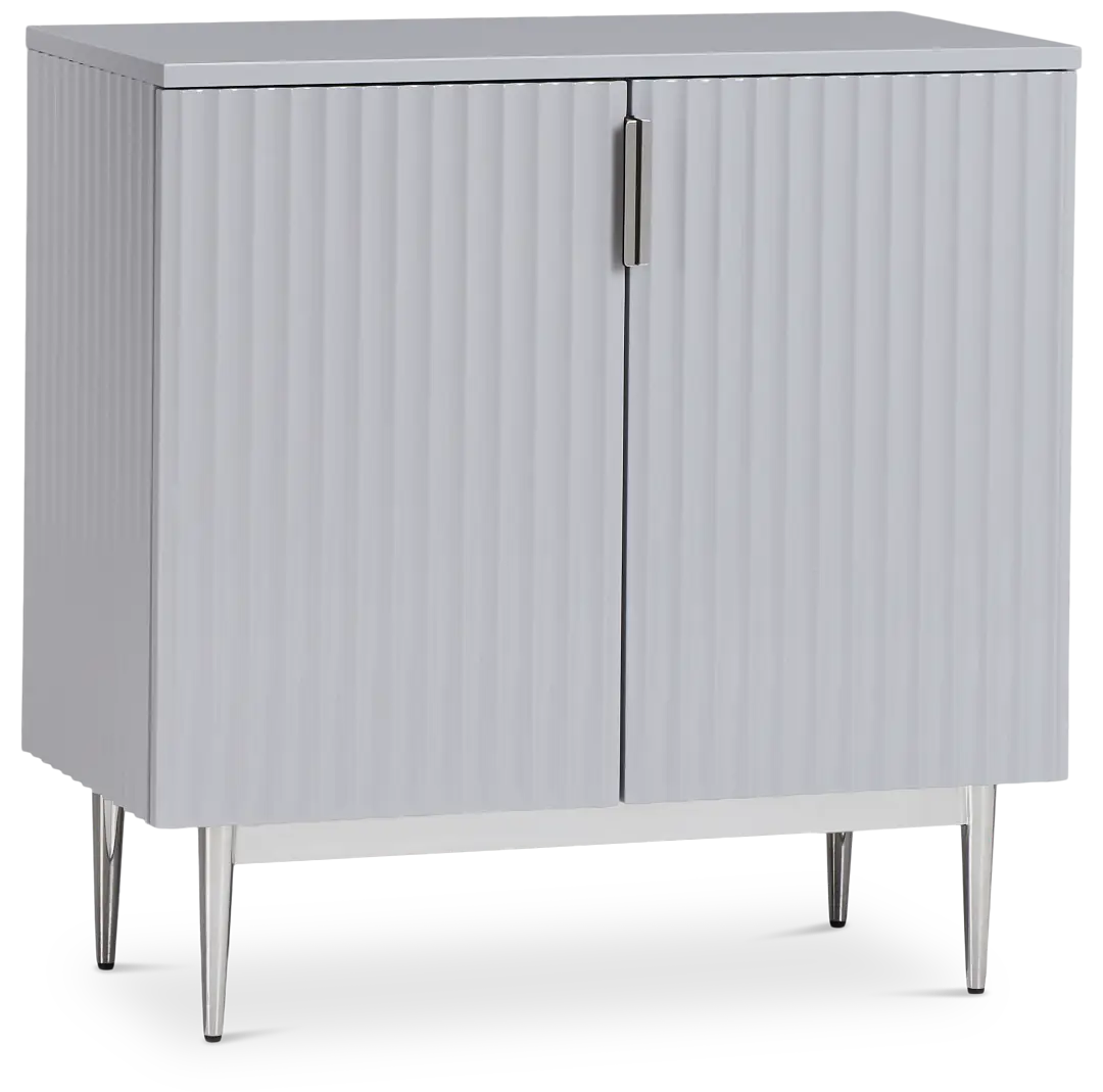 Surge Gray Two-door Cabinet Surge Gray Two-door Cabinet