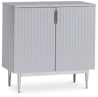 Surge Gray Two-door Cabinet