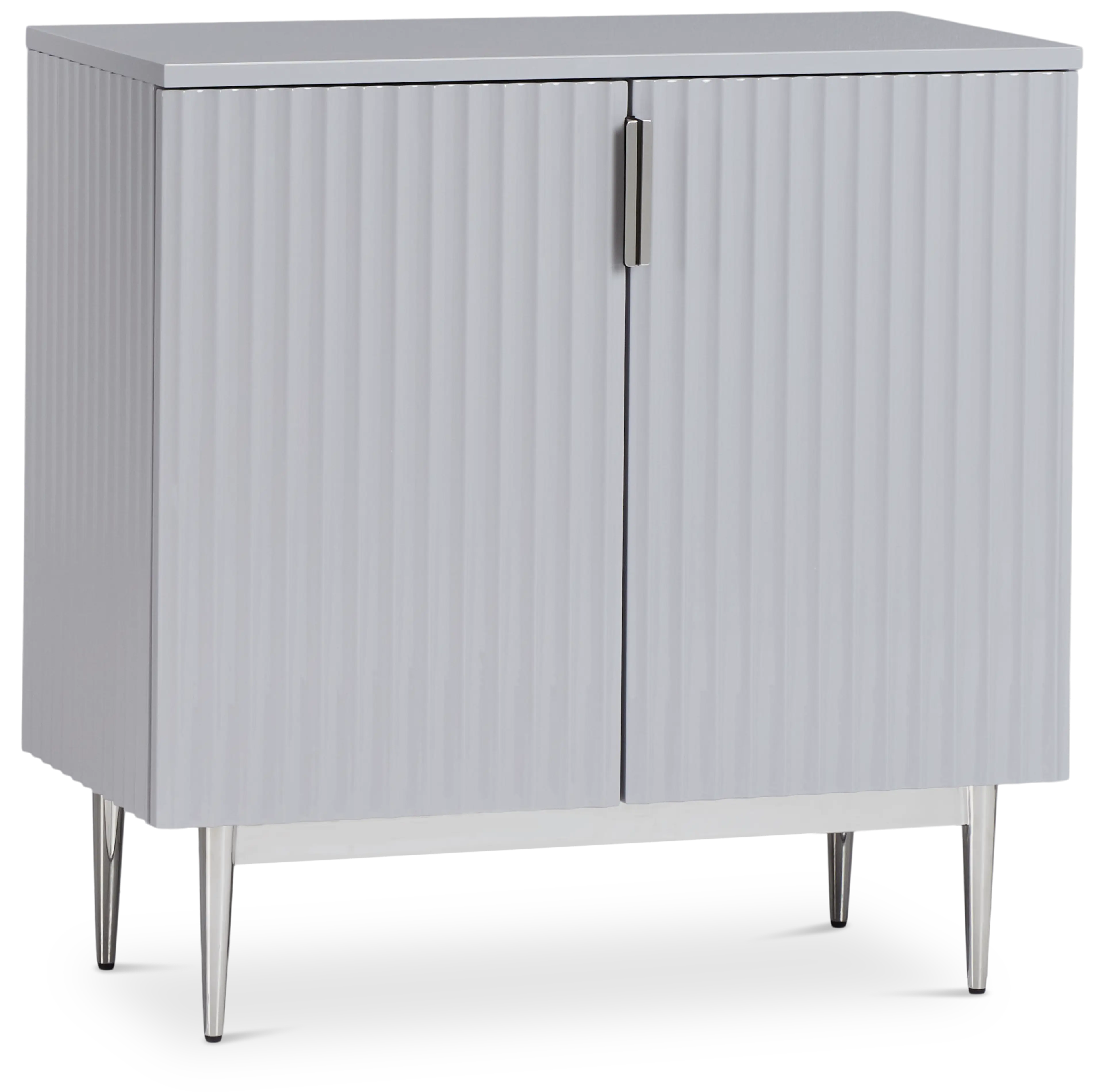 Surge Gray Two-door Cabinet Surge Gray Two-door Cabinet