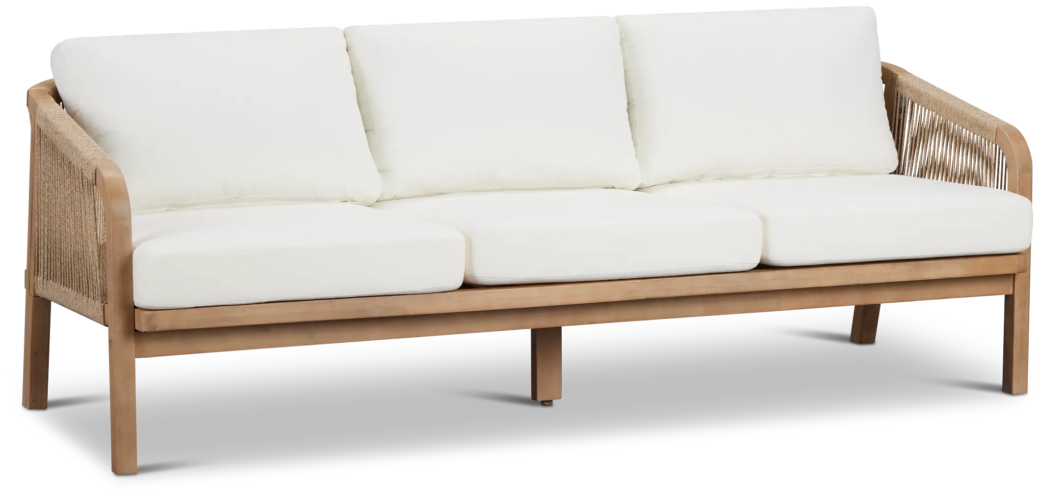 Laguna Light Tone Sofa With White Cushions Laguna Light Tone Sofa With White Cushions