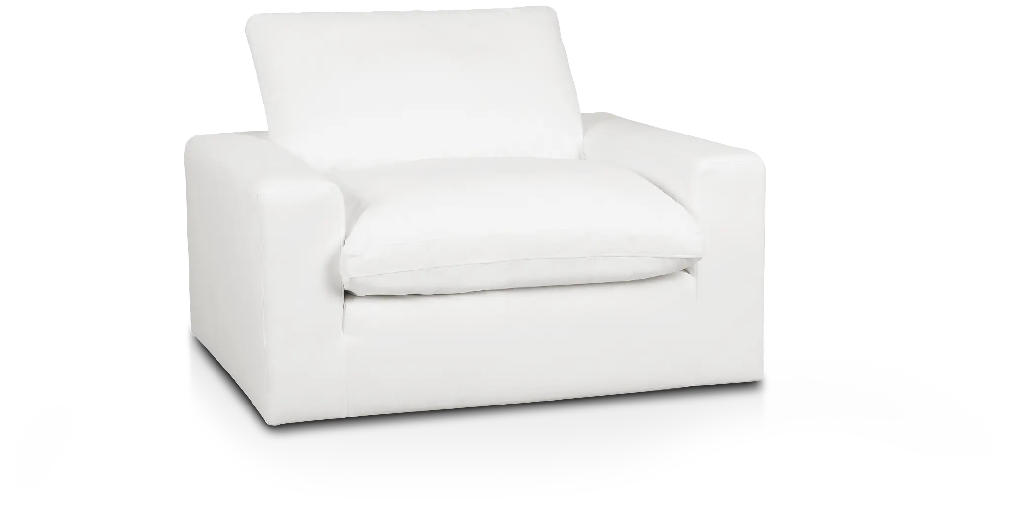 Nixon White Fabric Chair Nixon White Fabric Chair