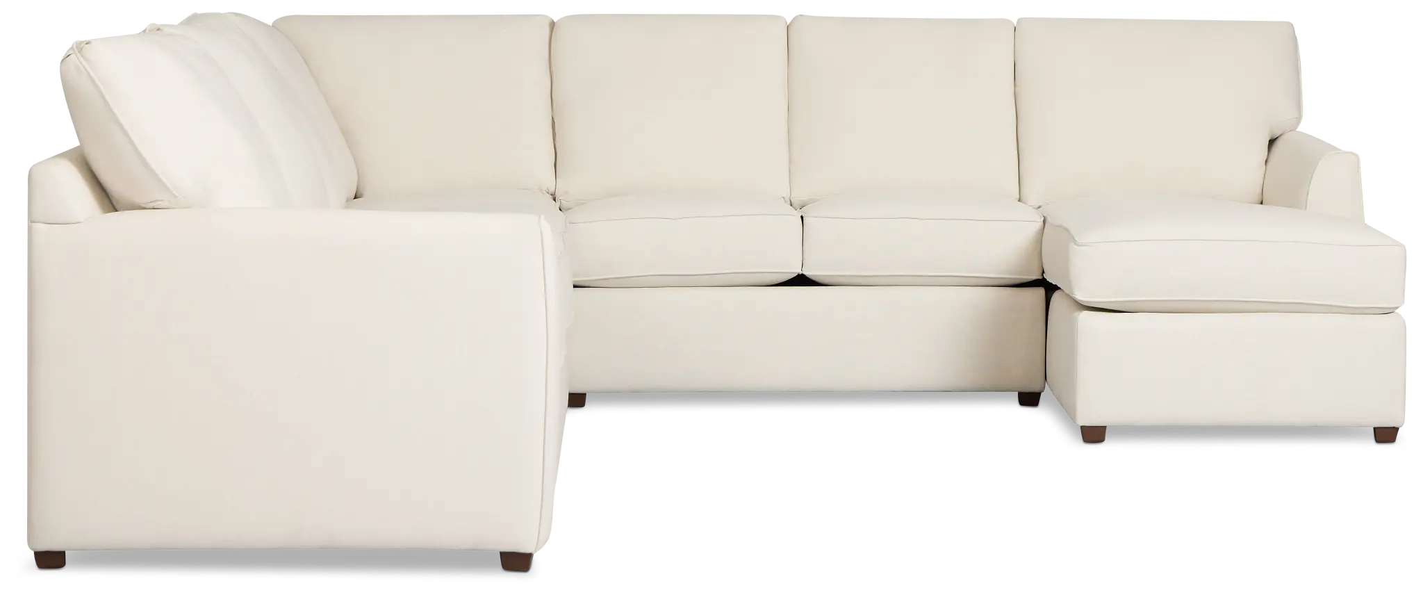 Tate Light Beige Fabric Large Right Chaise Sectional Tate Light Beige Fabric Large Right Chaise Sectional