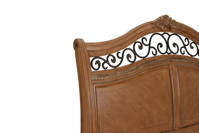 Tradewinds Light Tone Sleigh Headboard