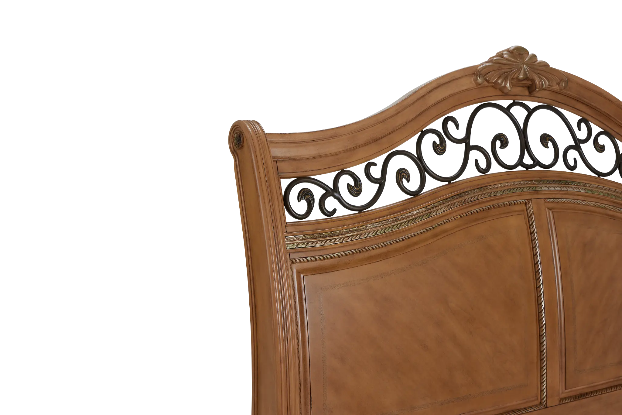Tradewinds Light Tone Sleigh Headboard Tradewinds Light Tone Sleigh Headboard